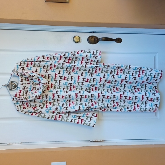 GANDER MOUNTAIN Hoodie Fleece Sleep Dress Sz XL - Picture 5 of 6